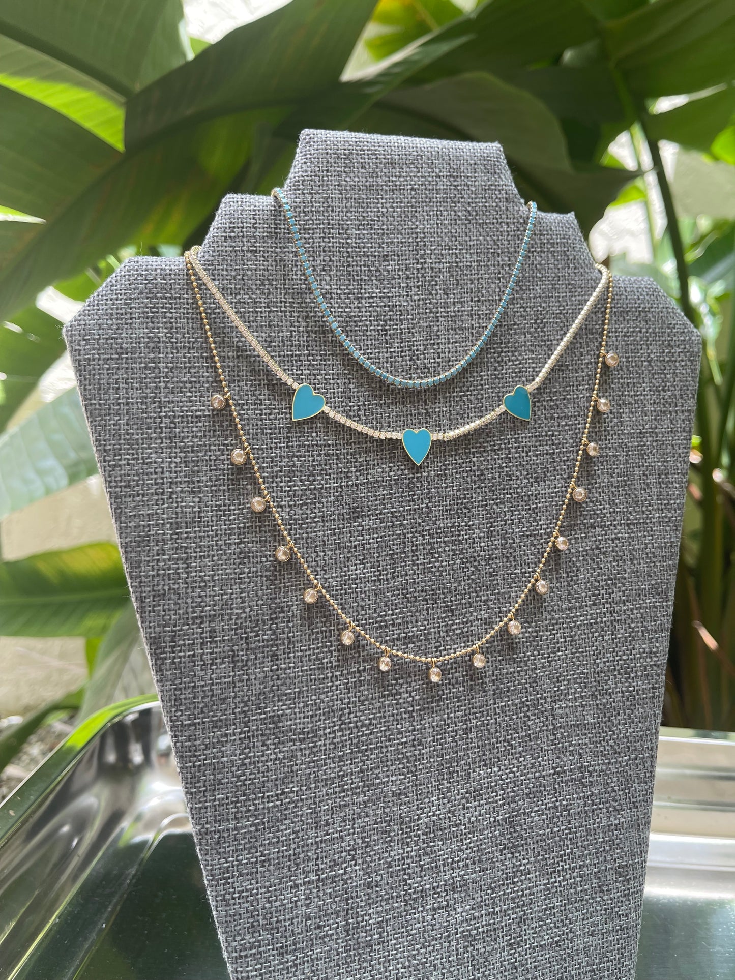 Turquoise Stone Choker